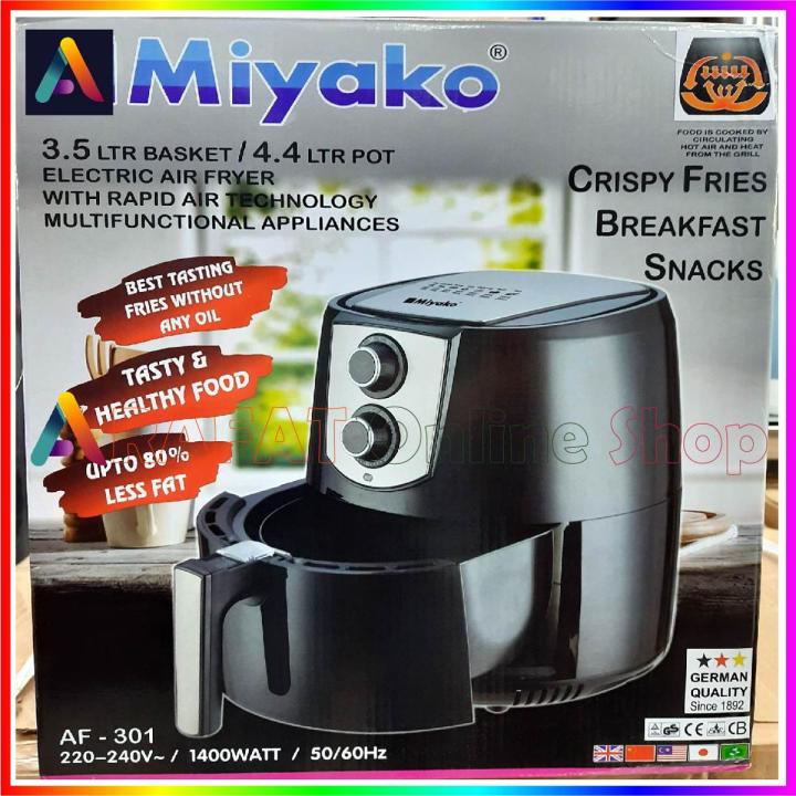 Miyako Electric Air Fryer Model : AF-301 3.5 Ltr