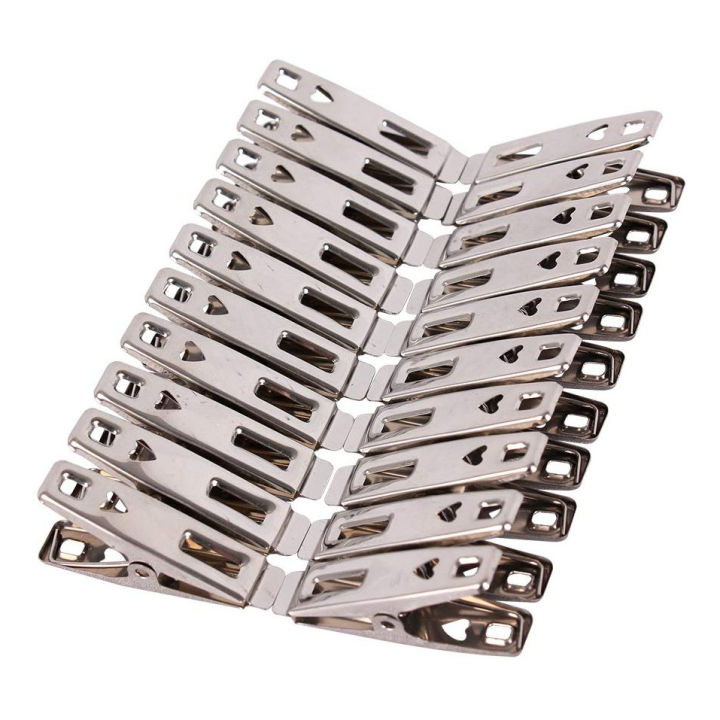 20%20Pieces%20Stainless%20Steel%20Clothes%20Clips%20Chinese%20-%20cloth%20hanger%20-%20Image%202
