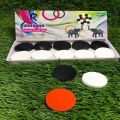 19 pes Set Carrom Coins with Stick - 5MM. 
