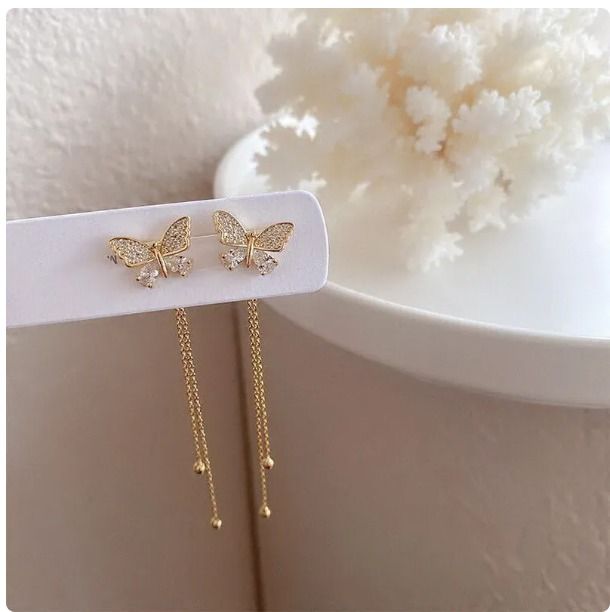 Fashion%20Butterfly%20Tassel%2050%20mm%20length%20golden%20Earrings%20For%20Women%20Trendy%20Shiny%20Moon%20Star%20%20Dangle%20Earrings%20Korean%20Jewelry%20-%20Image%203