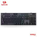 REDRAGON Horus K618 RGB support Bluetooth 5.0 wireless USB 2.4G 3 mode Mechanical Gaming Keyboard 104 Keys for Compute PC Laptop. 