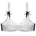 2022 Lace Plus Size ABCDE Cup Underwear Women Bras Three Quarter Top Ultra Thin Thick BH Push Up Female Lingerie. 