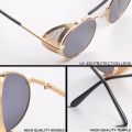 Good Omens Devil Crowley David Tennant Sunglasses Retro Frame Vintage Metal Round Punk Glasses Men Cosplay Props Eyewear Women. 