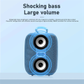 T&G TG658 Portable Speaker Wireless Subwoofer Bass Column Support AUX TF Loudspeaker FM Radio. 