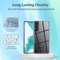 Samsung Galaxy S21 Plus Flexible Clear Transparent Soft TPU Back Case Cover.