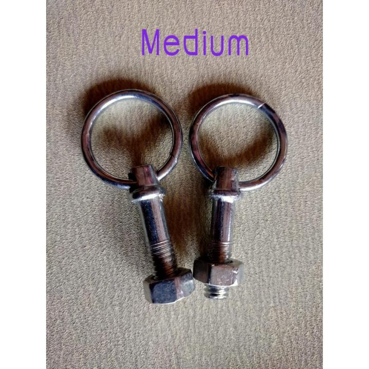 Ring Lock Koira Nut Boult System for Door Lock Medium - 1 Pair