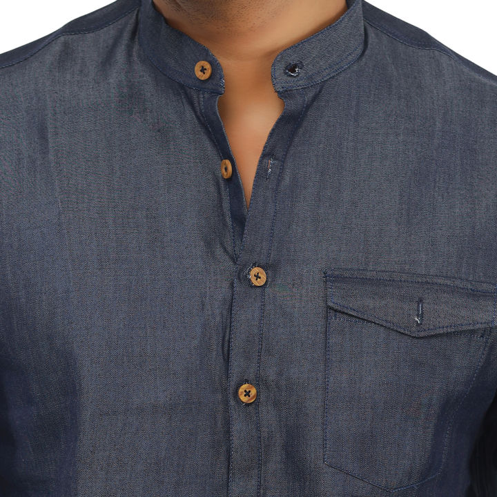 Navy%20Blue%20Denim%20Katua%20-%20Denim%20Shirt%20For%20Men%20-%20Katuya%20for%20Men%20-%20Image%204