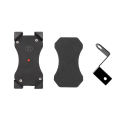 Bicycle Motorcycle Phone Mount Aluminum Bike Phone Holder with Retractable Button for Mountain Bike Road Bicycle Motobike for 4-6.5inch Cellphone. 
