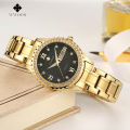WWOOR Ladies Watches Top Brand Luxury Diamond Bracelet Watches For Women Stainless Steel Dial Quartz Wrist Watch 8856.