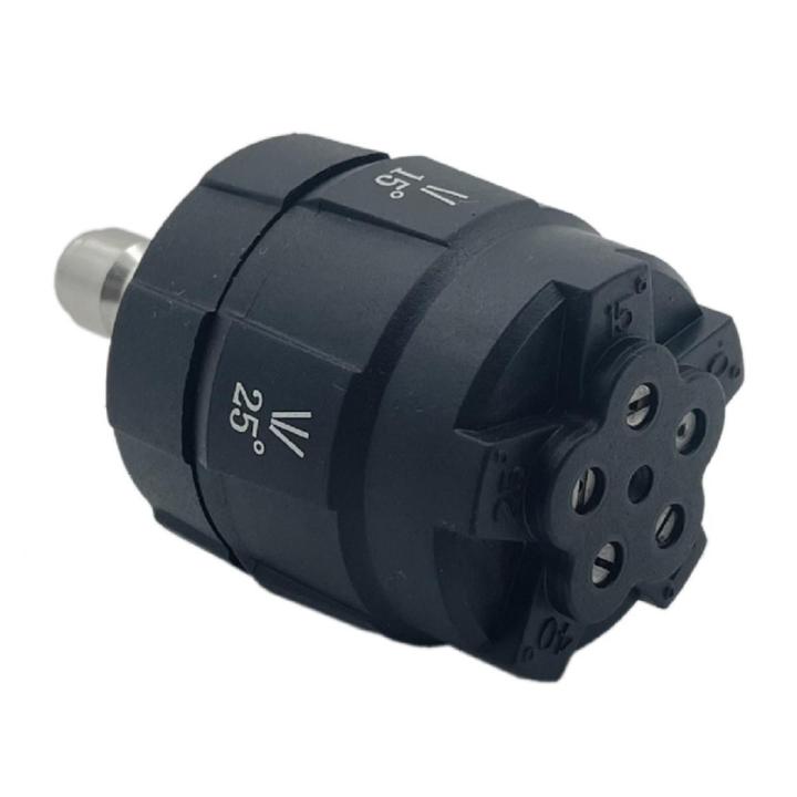 5In1 Nozzle High Pressure Washer 0° 15° 25° 40° 65° Nozzle in One Piece G1/4 Male Connector Quick Release Adaptor