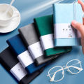 Mini Pocket Notebook Small Hardcover Leather Journal A7 Notebook Planner Notepad Memo Diary Reminder Book.