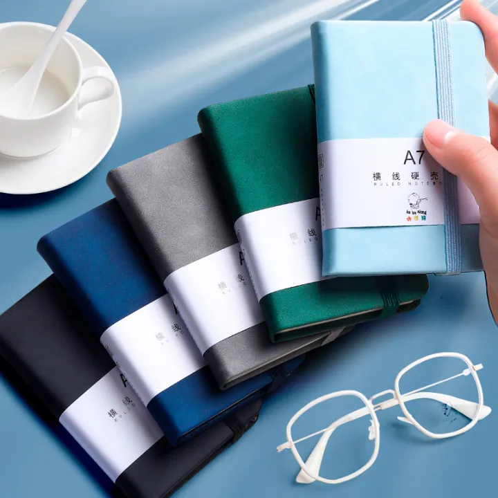 Mini%20Pocket%20Notebook%20Small%20Hardcover%20Leather%20Journal%20A7%20Notebook%20Planner%20Notepad%20Memo%20Diary%20Reminder%20Book%20-%20Image%204