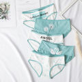 5pcs/lot Panties Underwear Women Cute Girls Printed Cotton Briefs ropa interior femenina Underpants set. 