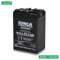 Battery Rechargeable Sealed Lead-Acid Battery Sunnca (1) Vari 6V.4.5Ah - Rechargeable Battery - ips battery. 