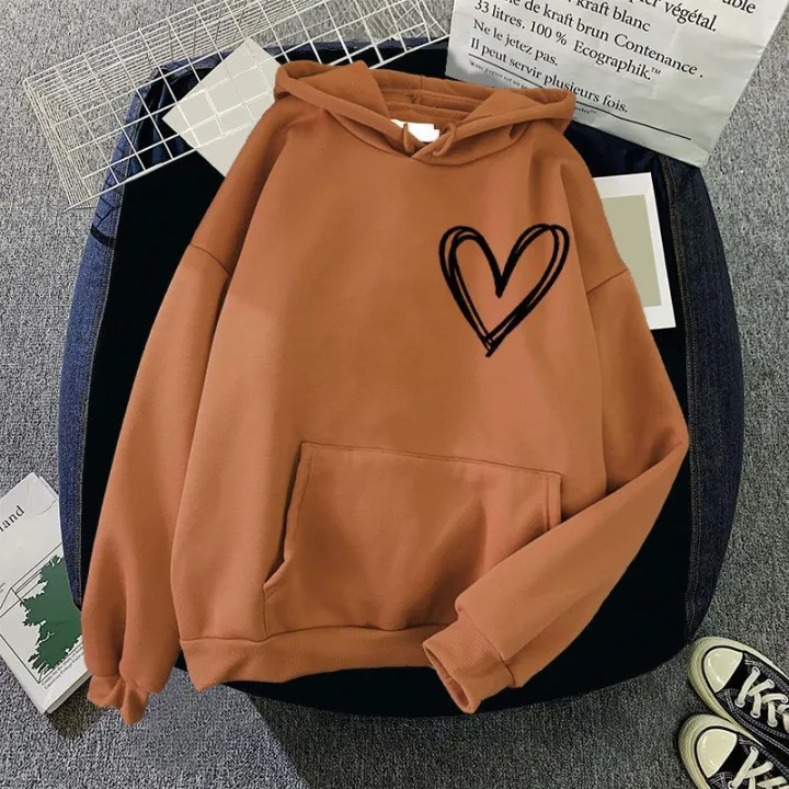 2023%20Fall/Winter%20New%20Korean%20Version%20Hooded%20and%20Fleece%20Sweatshirt%20Women's%20Casual%20Loose%20Blouse%20Jacket%20Couple%20Hoodie%20-%20Image%206