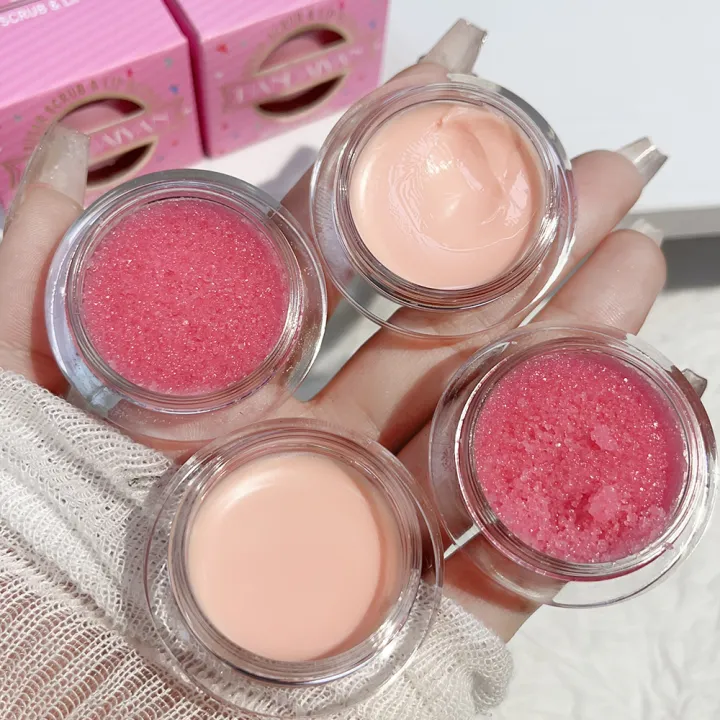 Dual%20Effect%20Scrub%20Lips%20Mask%20Exfoliate%20and%20Repair%20Lips%20Dry%20and%20Crack%20Lipstick%20Makeup%20Lip%20Plumper%20Lasting%20Moisturizing%20Lip%20Balm%20-%20Image%203