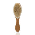 Goat Hair Brush Baby Hair Brush with Wooden Handle Super Soft Hair Brush. 
