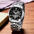 Low-price Buy Watches Male Hollow-out Design Calendar Waterproof Luminous Watches High-end Fashion Watches. 