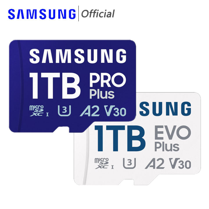 SAMSUNG EVO Plus SD Card 1tb 128gb 64gb 512gb 256gb Micro