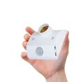 LED AC220V 110V 85-265V Automatic Human Body Infrared IR Sensor Bulb Light E27 Base PIR Motion Detector Wall Lamp Holder Socket. 