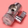 3X Faucet Valve Diverter Sink Valve Water Tap Faucet Splitter Adapter Home Bathroom Kitchen Diverter. 