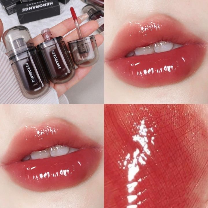 Cherry%20Mirror%20Water%20Light%20Lip%20Gloss%20Crystal%20Jelly%20Long%20Lasting%20Moisturising%20Lipstick%20Translucent%20Red%20Lip%20Tint%20-%20Image%202