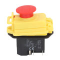 Electromagnetic Switch 120V 16A Power Tool Push Button Switch IP55 Waterproof for Machine Tool Bench Drill.