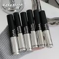 KeKe Mood 2-in-1 Double-ended Lipstick Matte Velvet Matte White Mirror Lip Glaze Internet celebrity cross-border delivery. 