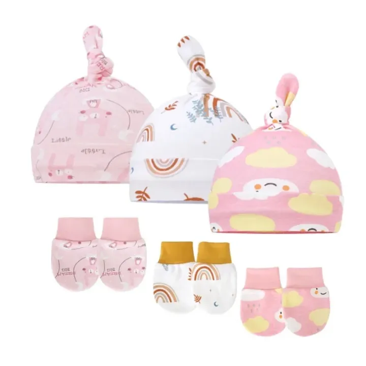 3pcs/Lot%20Solid%20Caps%20for%20Children%20Kids'%20Hat%20for%20New%20Born%20Baby%20Hat%20Birth%20Hat%20Baby%20Beanie%20Toddler%20Hat%20Glove%20Set%20Newborn%20Accessories%20-%20Image%203