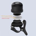 1pc Bicycle Bell Waterproof Anti-Theft Brass Holder Theft Positioning Air Tag Holder Bell Bike Accessories For 22-25mm Handlebar. 