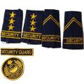 Security Bach - security guard uniform Bach Epaulet , Shoulder Bach- Security Patch tag nameplate.