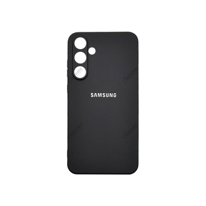 Samsung%20Galaxy%20S23,%20Slim%20Fit%20Silky%20And%20Soft%20Touch%20Finish%20Silicone%20Matte%20Finish%20TPU%20-%20Black%20(With%20Logo)%20-%20Image%202