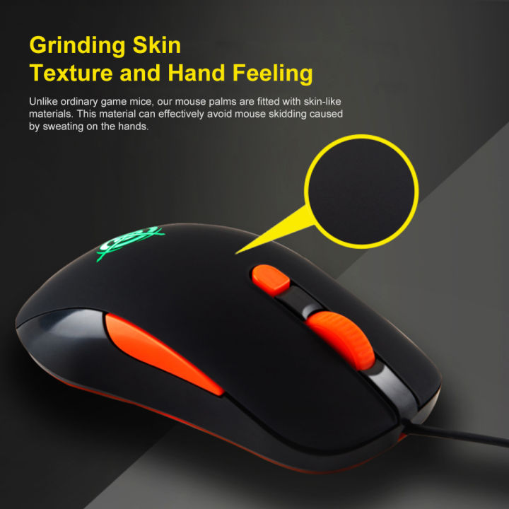 MAGIC-REFINER%20MG1%20USB%20Wired%20Gaming%20Mouse%20Optical%20Game%20Mice%20Frosting%20Surface%202000DPI%20Adjustable%20for%20PC%20Laptop%20-%20Image%203