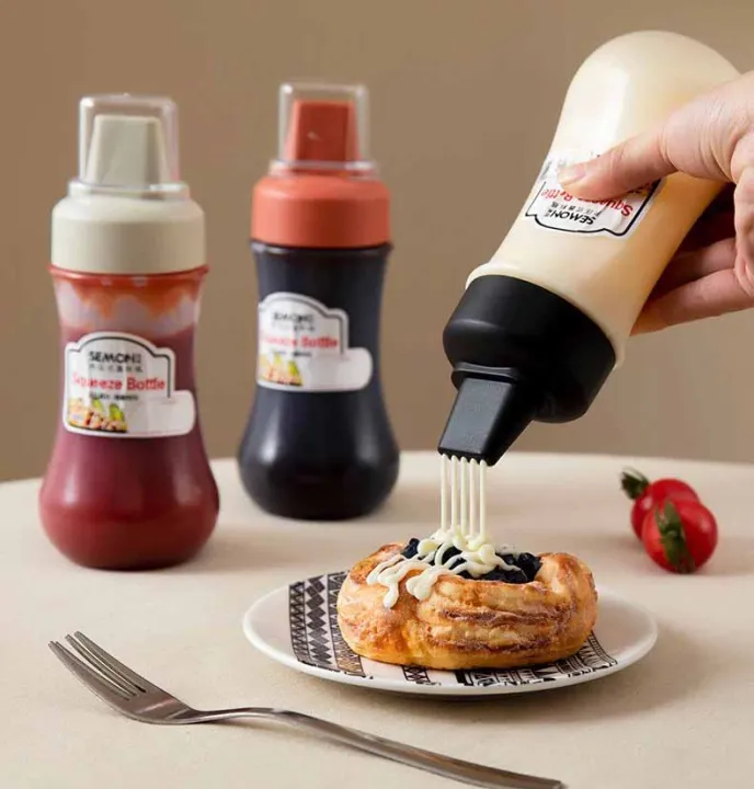 1%20pcs%20350ML%20Drainable%20Sauce%20Bottle%20Five%20Holes%20Plastic%20Ketchup%20Bottle%20Honey%20Sauce%20Dispenser%20Kitchen%20Container%20Olive%20Oil%20Bottles%20-%20Image%202
