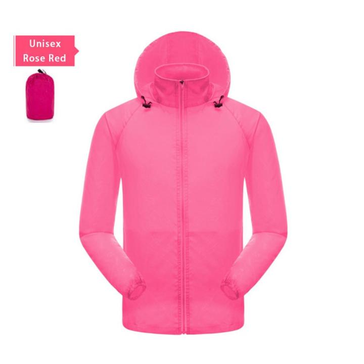 LNGXO Hiking Jackets Women Men Waterproof Quick Dry Camping