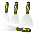 4Pcs Putty Knife Set Scraper for Repairing Drywall Removing Wallpaper. 