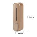 Wall Mounted Liquid Soap Dispenser - 350 Ml - Brush Holder.