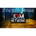 Mini Sticker For Car & Bike | JDM Network | Best Quality ( Sticker_Mode ).