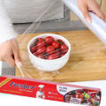 Fresher Plastic Stretch Wrapping paper (200 SQ.FT) for keeping Food fresh Food grade-1 Roll. 