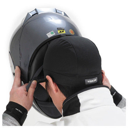 Helmet inner cap. For Biker, Black