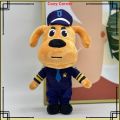 CozyCute Labrador Sheriff Plush Toy Cartoon BabyBus Security Sheriff Stuffed Doll Children's Day Birthday Gift chenhomph.