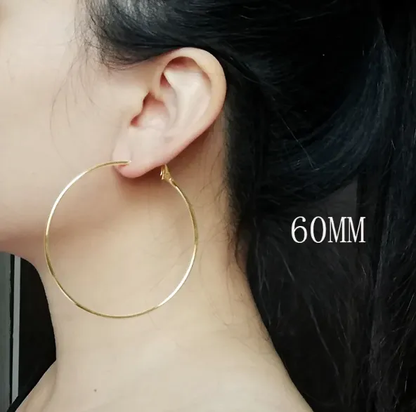 Women%20Hoop%20Earrings%20Exaggerated%20Hoop%20Ear%20Loop%20Smooth%20Ring%20Earring%20Stainless%20Steel%20Jewelry%20For%20Women%20-%20Image%202