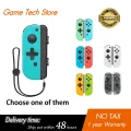 Joycon Controller with Strap,Joy Con for Nintendo Switch Support Wake-up Function,L/R Switch Joycon Controller with 6-Axi. 
