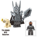 TV6409 The Lord of the Rings Building Blocks Gandalf Figures Sauron Toy Saruman Minifigures.