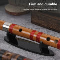 Flute Stand Acrylic Flute Display Stand Universal Bamboo Flute Desktop Stand Stable Clarinet Stand Holder.