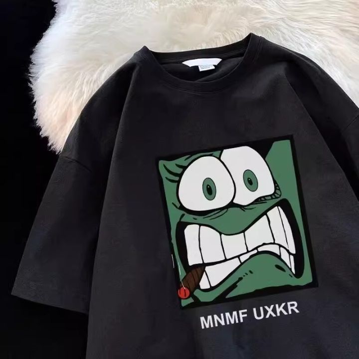 So%20Cute%20Baggy%20100%25%20Gentle%20Women%20Oversize%20Cotton%20Cartoon%20T-Shirt%20Kemeja-T%20-%20Image%202