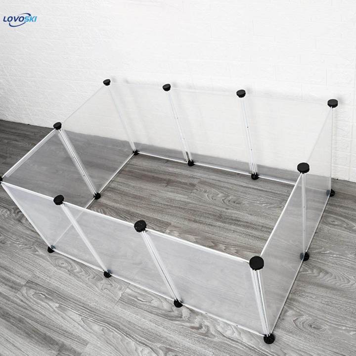 Puppy%20Playpen%20DIY%20Freely%20Combined%20Pet%20Fence%20for%20Bunny%20Small%20Dogs%20Cats%20Kitten%2010%20pieces%20-%20Image%207