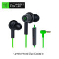 Razer Hammerhead Duo/switch ps4/green In Ear Headset with Mic. 