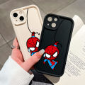 Hontinga for Xiaomi 11i Poco X4 NFC Back Cover Cute Spider-Man Pattern Ladder Soft Camera Protection Rubber Phone Case.