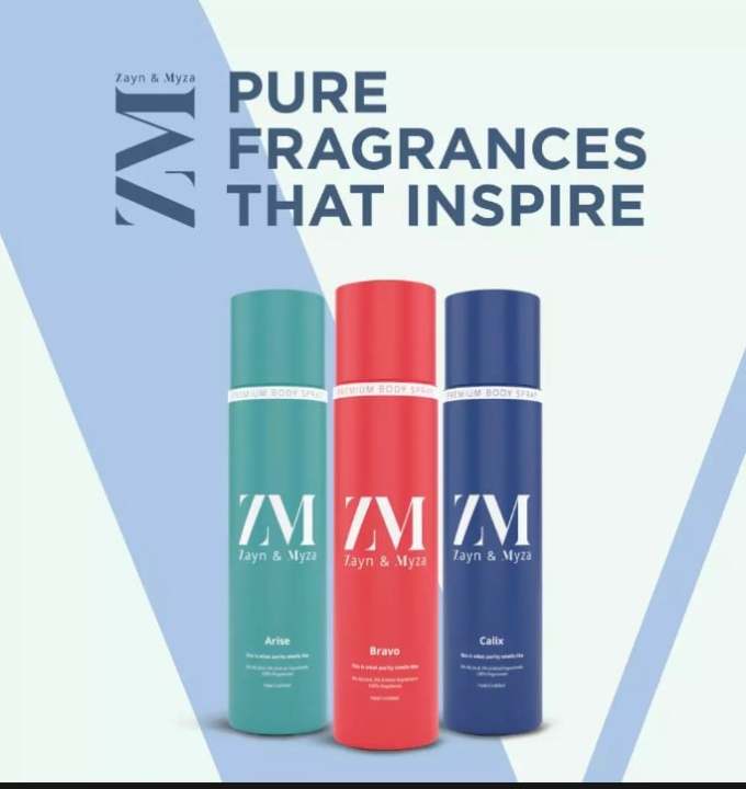 ZM Body Spray 100 ml (Bravo/Arise/Calix)